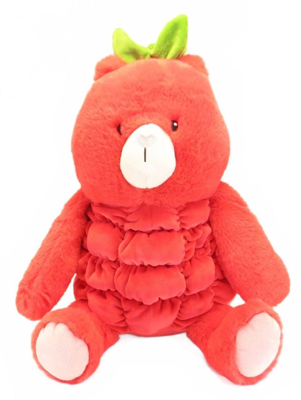 Gigglescape Red Raspberry Bear Plush 12" Stuffed Animal From Target
